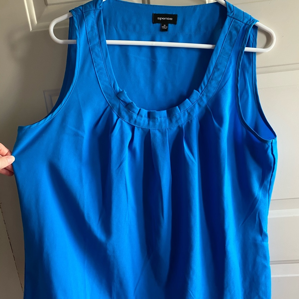 Spense women’s blue dress tank